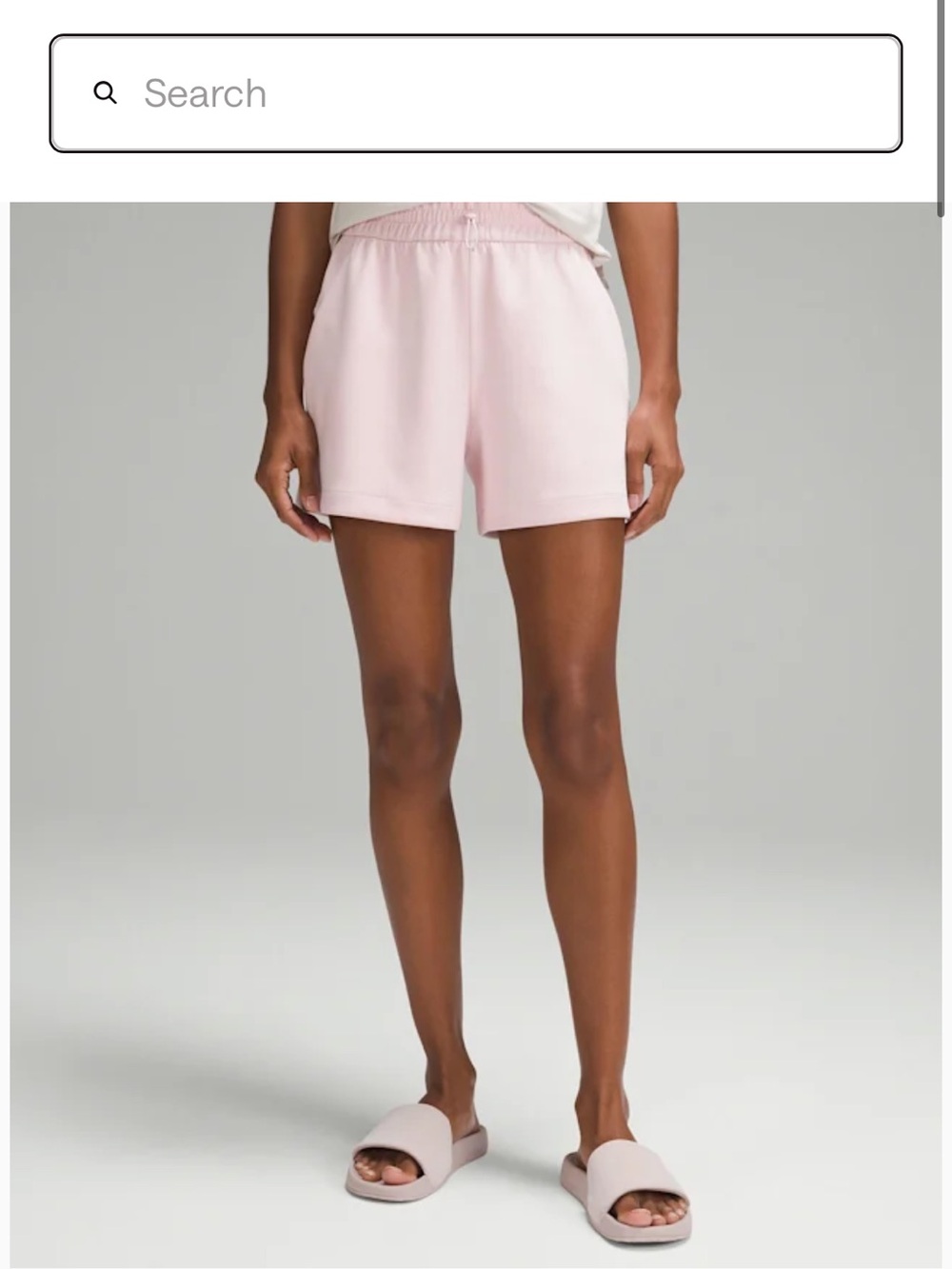 Lululemon Softstreme HR Shorts Flush Pink size 6